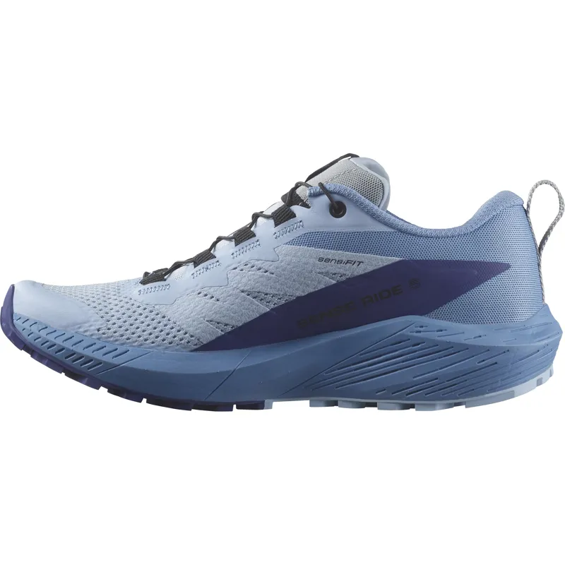Salomon Womens Sense Ride 5 Granada Sky/Serenity/Clematis Blue-2